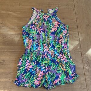 Lilly Pulitzer Kids One Piece - Blue, Pink, Green